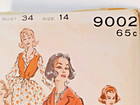 Butterick 9002 Separates Dress Blouse Weskit Sewing Pattern Ladies 14 Vtg Uc
