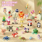 Polymer Clay Kit  34 Colors Modeling Clay For Kids Adults  Oven Bake Clay Wit   