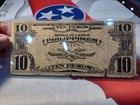 1942 Island Of Mindanao Dansalan Lanao Philippines Guerilla 10 Peso Note