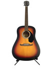 Fender Acoustic Fa-125 sb Guitar W Stand Picks   Strings Excellent Barely Used 
