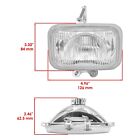 Set Of 2 Headlights For Honda Trx300 Fourtrax 300 2x4 1988-2000 W bulb