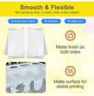 Dtf Transfer Film  13x19 Inch 50 Sheets Premium Double-sided Matte Finish Pet