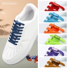 Elastic Silicone No Tie Lazy Shoe Laces Shoelaces Trainers For Adults Kids Acc   