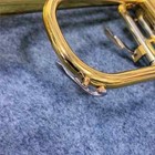 Yfh-8315g Flugelhorn B-flat Brass Trumpet Gold-plated Flugelhorn With Case