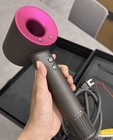 Dyson Supersonic Hair Dryer     Fuchsia  pink   gray     With Styling Attachments 