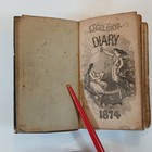 1880 s Handwritten Recipe Cook Book Victorian In Excelsior Diary American 