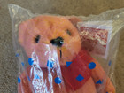 Avon Kids Valentino The Love Bear Pink Plush 12  Teddy Bear 2002 Vtg New