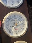Vintage Sunbeam Weather Station Thermometer Hygrometer Barometer Made In Usa