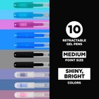 Gelly Roll Retractable Gel Pens Colored - Sparkle Set - Medium Point Ink Pen    