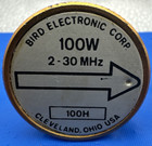 Bird 43 Thruline Wattmeter Element 100w 100h 2-30 Mhz