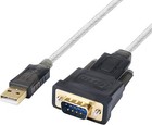 Dtech Serial Cable To Usb Adapter Db9 Male Rs232 Port Supports Windows 11 10    