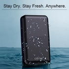 Smell Proof Joint Holder Case For 5 Pre-rolls  Waterproof Triple Black 