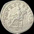 Ancient Roman Silver Denarius - Trajan - 101-102 Ad  Nearly Extremely Fine 