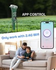 Hbn Outdoor Smart Plug Waterproof Wifi Outlet Timer With 13wt  Green 