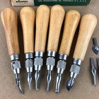 Vintage Speedball Linoleum Cutter No  4131 Boxed With Blades    6  Wood Handles