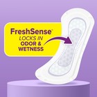 Poise Daily Liners  Incontinence Panty Liners For Bladder Long Length  White