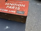 Original Delco Remy Ignition Parts Dealership Advertising Display Cabinet