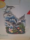 Vintage Classic Treasures Musical Dolphin Water Fountain Model Cdftn312 Nib