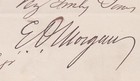 Edwin D  Morgan - Autograph Letter Signed 01 14 1863