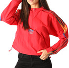 New Adidas Originals Women s 3d Cropped Trefoil Hoodie Jacket    Medium   gj7717