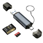 New Sd Card Reader Usb C Dual Slots Usb 3 0 Type C To Micro Sd Card Adapter