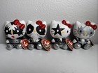 Hello Kitty Kiss Ty Plush Rock   Roll Stuffed Animal Collection Plush Set Of 4