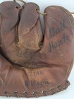 Vtg Wilson A2145 Ball Hawk Baseball Glove Mit Lou Boudreau Leather 40s-50s