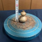 Japanese Vintage Old Bizen Ware Gourd-shaped Jar Palm-sized Traditional Crafts