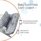 Rhydeer Shopping Cart Cover For Baby High Chair Cover  Roll In And Go  Univer   