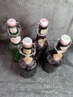 Vintage Grolsch Beer Bottles Lot Of 4  Plus One Extra Clear Bottle 