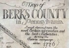 1776 Map Of Berks County Pennsylvania