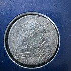 Islamic Ayyubid Dinar Silver Coin 1200s Enveloped By International Numismatic