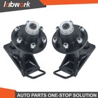 Labwork 6x5 5 Lug Shipping Container Wheels And Bolt-on Spindle Kit With Handle
