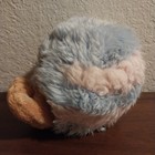 Neopets 2004 Snap Creative Striped Jubjub Blue Pink Stuffed Animal Plush 6     E3