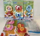 Lot Of 10 Sesame Street Beginnings Pacifiers With Covers   this Is 5 Packs Of 2 