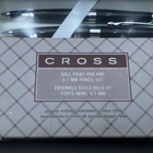 Cross Cardinal Black Ballpoint Pen   0 7mm Mechanical Pencil Gift Set Boxed