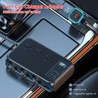 9in1 Car Charger Cigarette Lighter Splitter Adapter Fast Usb c Socket Qc Pd 30w