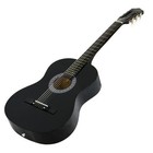 38  Black Acoustic Guitar Starter Package  guitar  Gig Bag  Strap  Pick 