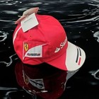 Official Ferrari F1 Team Santander Baseball Cap Licensed Racing Merchandise Rare