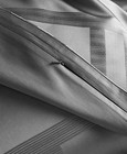 Hotel Collection Structure Charcoal 3-piece King Duvet Cover Set Geometric
