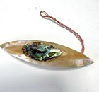 Abalone Iridescent Luster Shell Tatting Shuttle 2 75  Read