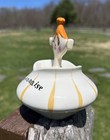 Vintage 1959 Holt Howard  Mayonnaise Pixieware Condiment Spoon Jar Kitschy Cute 
