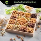 Nut Cravings Gourmet Collection - Mixed Nuts Gift Basket In Reusable Diamond