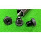 2pcs Billiard Rubber Bumper Pool Block Butt Connected Extension Fit For Predator