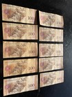 Venezuela Note 100 Bolivares 2013 Lot Of 10 Lot A