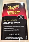  2-pk  Meguiar s Mirror Glaze Pro 1-step Oxidation Cleaner Wax High Glosh Finish
