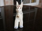 4  Ceramic Lamb Sheep Hand Painted Figurine Vintage