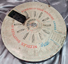 Antique 1929 Boye Needle Co  Store Display Case Needles Shuttles Bobbins Empty