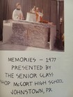 1977 Bishop Mccort High School Yearbook Memories Johnstown Pennsylvania Pa