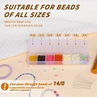 70 Pcs Beading Needles Straight Beading Needles For Jewelry Making  Size 10-0 01